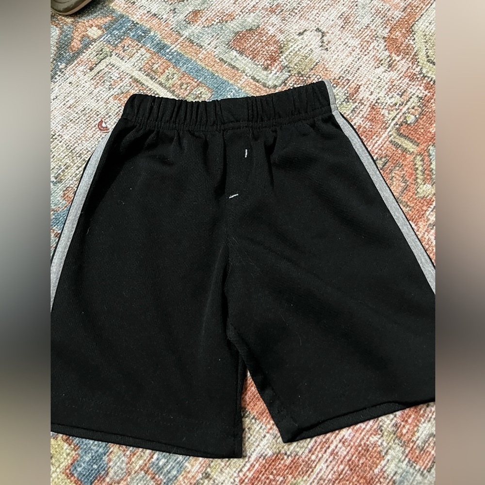 Toy Story 4 Athletic shorts, size 6, black, good condition